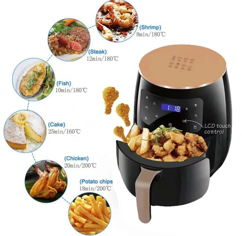 Multi-Functional Air Fryer Pot 6L Capacity